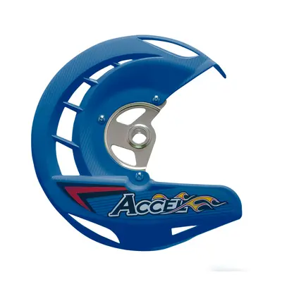 Kryt brzdového kotouče přední ACCEL FDG-06BL (ACCEL kryt brzdového kotouče přední YAMAHA YZ/YZF 