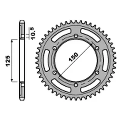 Rozeta PBR 4454 43 C45 (JTR899.43) (PBR rozeta 4454 43 C45 (JTR899.43))