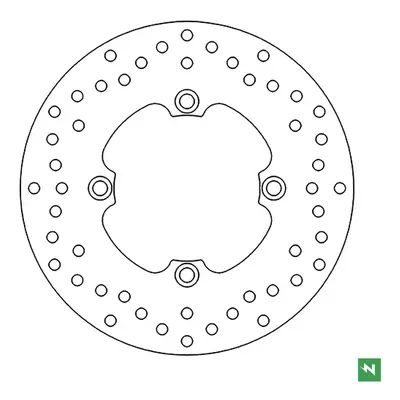 Brzdový kotouč zadní NEWFREN DF5005A (NEWFREN brzdový kotouč zadní HONDA XL 600/650/700V TRANSAL