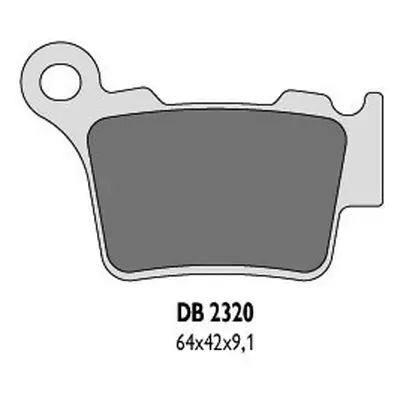 Brzdové destičky DELTA BRAKING DB2320OR-D (DELTA BRAKING brzdové destičky KH368 zadní BREMBO (KT