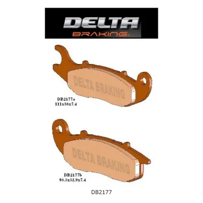 Brzdové destičky DELTA BRAKING DB2177OR-D (DELTA BRAKING brzdové destičky KH465 HONDA CRF 230/25