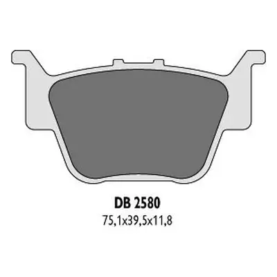 Brzdové destičky DELTA BRAKING DB2580OR-D (DELTA BRAKING brzdové destičky KH373 HONDA TRX zadní 