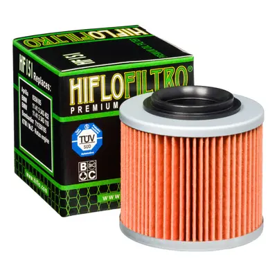 Olejový filtr HIFLO HF151 (50) (HIFLO olejový filtr OEM Aprilia 0256185, BMW 11 41 2 343 118, BM