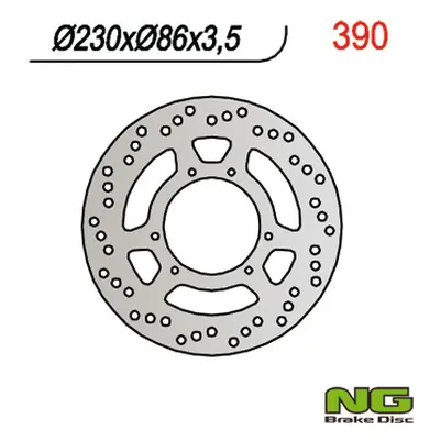 Brzdový kotouč NG Brakes NG390 (NG brzdový kotouč přední YAMAHA DT 125R 88-05, TT 350 85-95, TT 