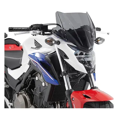 Plexi štít KAPPA KA1152 (KAPPA plexi štít HONDA CB 500F (16) 31,2 X 40,8cm ztmavená s upevněním)