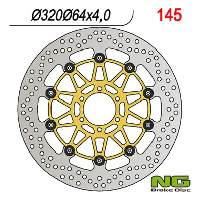 Brzdový kotouč NG Brakes NG145 (NG brzdový kotouč přední DUCATI 916, BENELLI 750/899/900/1130 (3