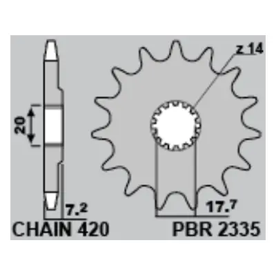 Rozeta PBR 473847C45 (JTR1798.47) (PBR rozeta 4738 47 (JTR1798.47))