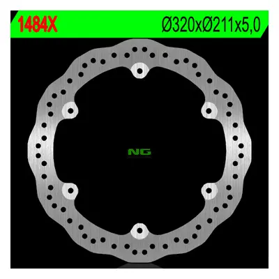 Brzdový kotouč NG Brakes NG1484X (NG brzdový kotouč přední HONDA CBF 500 13-20, CBF 650 14-15, C