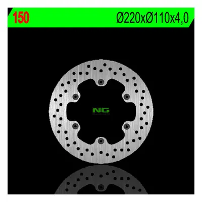 Brzdový kotouč NG Brakes NG150 (NG brzdový kotouč přední KTM 50 EXC 90-93, zadní MZ 125RT 99-02 