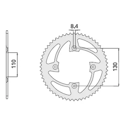 Rozeta CHT 430655K (2064-55) (CHT rozeta 4306 55 (2064-55))