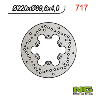 Brzdový kotouč NG Brakes NG717 (NG brzdový kotouč přední/zadní MALAGUTI 125/150/180/200/250/400 