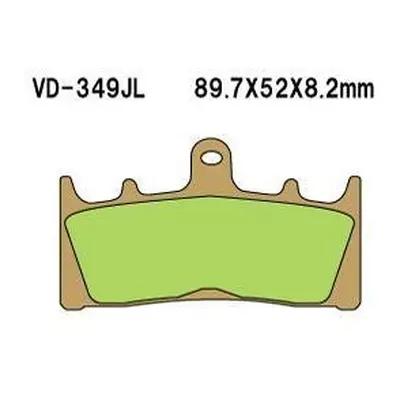 Brzdové destičky VESRAH VD-349 (VESRAH brzdové destičky KH188 vyrobeno v Japonsku)