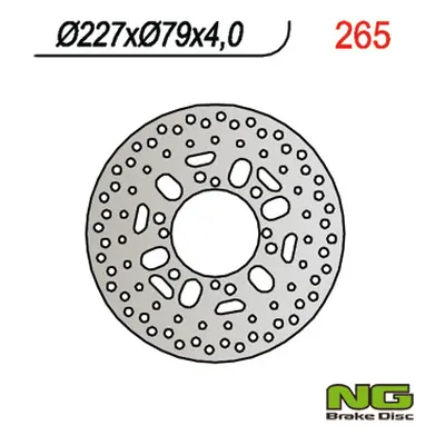 Brzdový kotouč NG Brakes NG265 (NG brzdový kotouč přední POLARIS 400/500 SPORTSMAN (227X79X4))