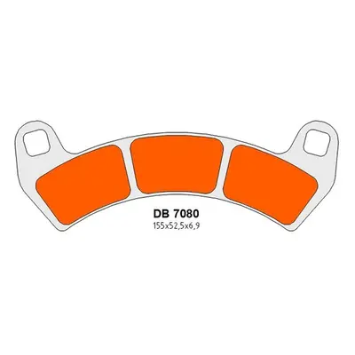 Brzdové destičky DELTA BRAKING DB7080OR-D (DELTA BRAKING brzdové destičky KH680 přední POLARIS R