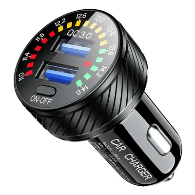 Univerzální dvojitá nabíječka BIKETEC ŁAD000315 (BIKETEC univerzální dvojitá nabíječka USB QC 3.