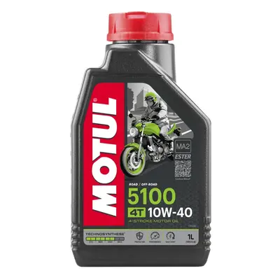 MOTUL motorový olej 5100 4T ESTER 10W40 1L (MOTUL motorový olej 5100 4T ESTER 10W40 1L)