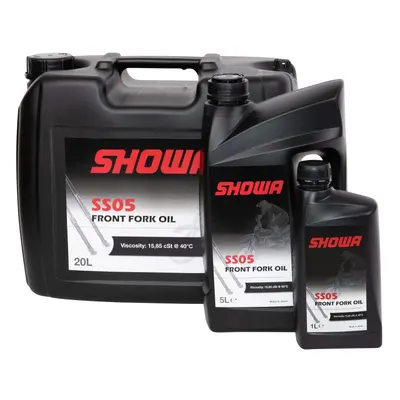 SHOWA olej do teleskopů / tlumičů / zavěšení FRONT FORK OIL SS05 5W (15,65 CST) 1L (12) (AKC) (S