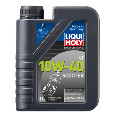 LIQUI MOLY motorový olej MOTORBIKE 4T minerální 10W40 SCOOTER 1L (6) (LIQUI MOLY motorový olej M