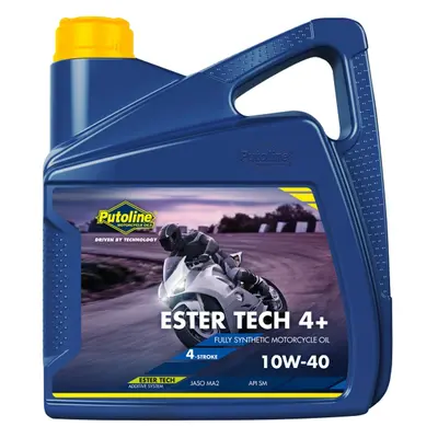 PUTOLINE motorový olej 4T ESTER TECH 4+ 10W40 4L (AKC) (PUTOLINE motorový olej 4T ESTER TECH 4+ 