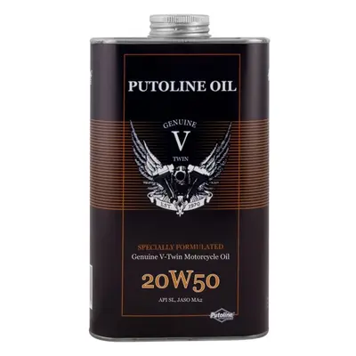 PUTOLINE motorový olej 4T GENUINE V-TWIN 20W-50 1L (AKC) (PUTOLINE motorový olej 4T GENUINE V-TW