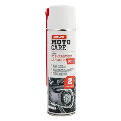 AUTOLAND MOTOCARE bílý mazivo PTFE do řetězů 0,5L (12) (AUTOLAND MOTOCARE bílý mazivo PTFE do ře