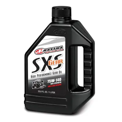 MAXIMA závodní OILS olej převodový SXS SYNTHETIC GEAR OIL 75W140 1 LITR (12) (AKC) (MAXIMA závod