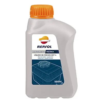 REPSOL brzdová kapalina LIQUIdo DE FRENOS doT-4 500ML (260 C) (25)- nahrazuje RP701A96 (REPSOL b