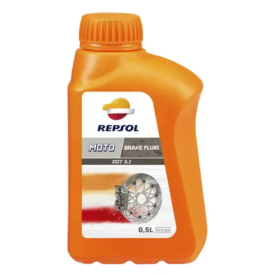 REPSOL brzdová kapalina MOTO doT 5.1 BRAKE FLUID 500ML (24) (REPSOL brzdová kapalina MOTO doT 5.