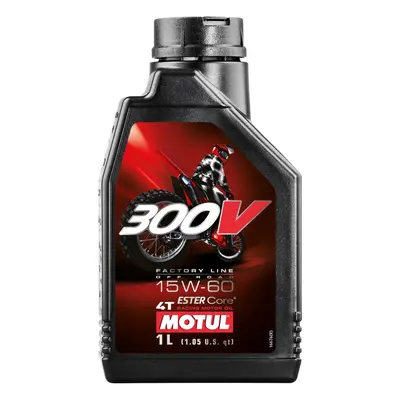 MOTUL motorový olej 300V 4T FL OFF ROAD 15W60 1L (syntetický) (MOTUL motorový olej 300V 4T FL OF