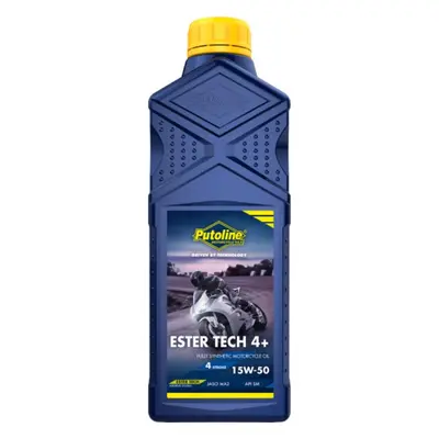 PUTOLINE motorový olej 4T ESTER TECH 4+ 15W50 1L (AKC) (PUTOLINE motorový olej 4T ESTER TECH 4+ 