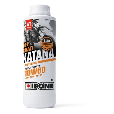 IPONE KATANA OFF ROAD 10W60 motorový olej 100% syntetic 1L (ESTER, MA2) (AKC) (15) (IPONE KATANA