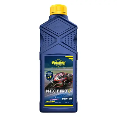 PUTOLINE motorový olej 4T 100% syntetic N-TECH® PRO R+ 10W50 1L (AKC) (PUTOLINE motorový olej 4T