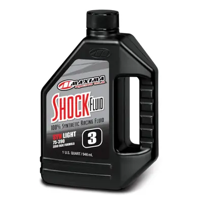 MAXIMA závodní OILS olej do centrálního tlumiče SYNTHETIC závodní SHOCK FLUID LIGHT 3WT 946 ML (