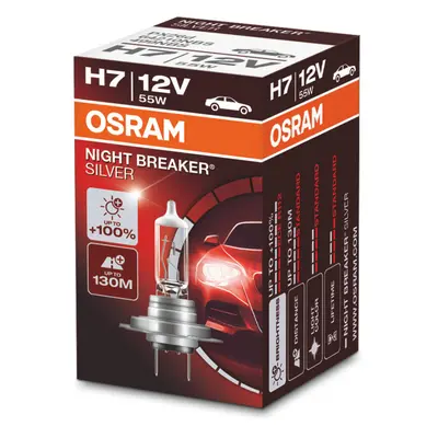 OSRAM žárovka H7 12V 55W PX26D NIGHT BREAKER SILVER (+100%) (OSRAM žárovka H7 12V 55W PX26D NIGH