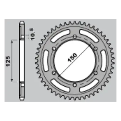 Rozeta PBR 4454 44 C45 (JTR899.44) (PBR rozeta 4454 44 C45 (JTR899.44))