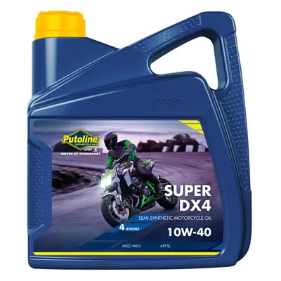 PUTOLINE motorový olej 4T SUPER DX4 10W40 4L (AKC) (PUTOLINE motorový olej 4T SUPER DX4 10W40 4L