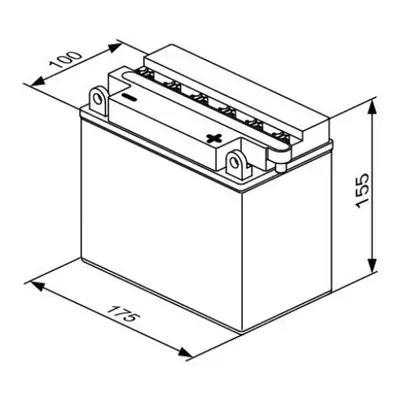 M akumulátor YB16L-B (bez elektrolytu) (M akumulátor YB16L-B (bez elektrolytu))