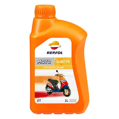 REPSOL motorový olej 2T SMARTER SCOOTER 1L syntetický (12) nahrazuje RP149Y51 (REPSOL motorový o