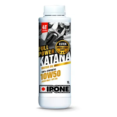 IPONE FULL POWER KATANA 10W50 motorový olej 100 % syntetic 1L (ESTER, MA2) (AKC) (15) (IPONE FUL