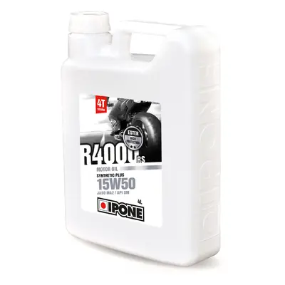 IPONE R4000 RS 15W50 motorový olej polosyntetické 4L (ESTER, MA2) (AKC) (6) (IPONE R4000 RS 15W5