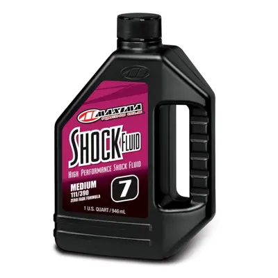 MAXIMA závodní OILS olej do centrálního tlumiče závodní SHOCK FLUID MEDIUM 111/390 7WT 946 ML (1