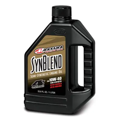 MAXIMA závodní OILS motorový olej polosyntetický SYN BLEND ESTER 10W40 1 LITR (12) (AKC) (MAXIMA