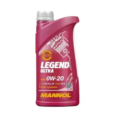 MANNOL motorový olej automobilový 0W20 LEGEND ULTRA SN PLUS RC 1 LITR (7918) (syntetický) (MANNO