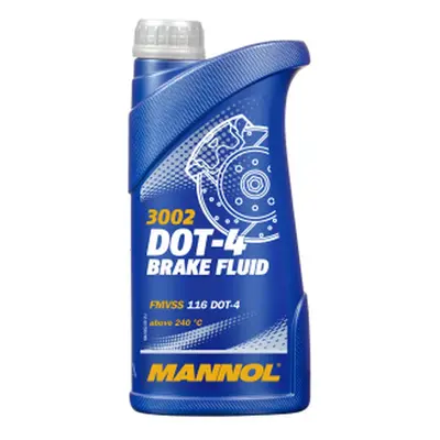 MANNOL BRAKE FLUID doT-4 (450ML) - brzdová kapalina (3002) (MANNOL BRAKE FLUID doT-4 (450ML) - b