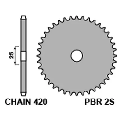 Rozeta PBR 2S 46 L (PBR rozeta 2S 46 L)