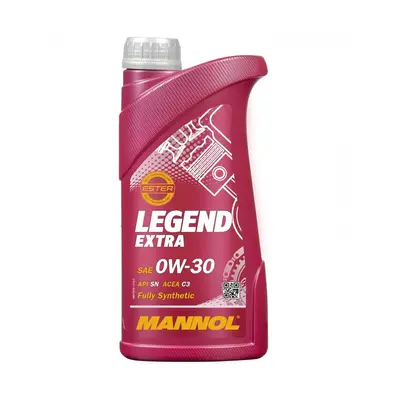 MANNOL motorový olej automobilový 0W30 LEGEND EXTRA ESTER C2/C3 1 LITR (7919) (syntetický) (MANN