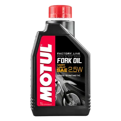 MOTUL olej do teleskopů / tlumičů / zavěšení FORK OIL FACTORY LINE 2,5W VERY LIGHT 1L (MOTUL ole