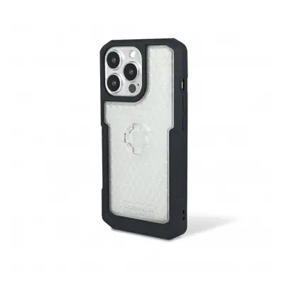 CUBE prodej X-GUARD ETUI na telefon do telefonu IPHONE 13 PRO barva průhledný / černá (upevnění 