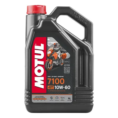 MOTUL motorový olej 7100 4T 10W60 4L (syntetický) (MOTUL motorový olej 7100 4T 10W60 4L (synteti