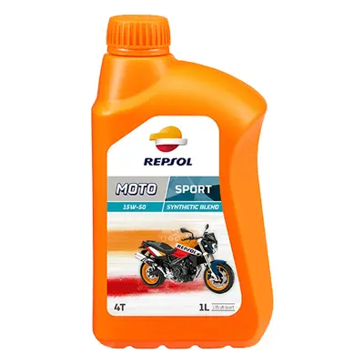 REPSOL motorový olej 4T MOTO sport 15W50 1L MA2 (12) - nahrazený RPP2065RHC - prodej (REPSOL mot